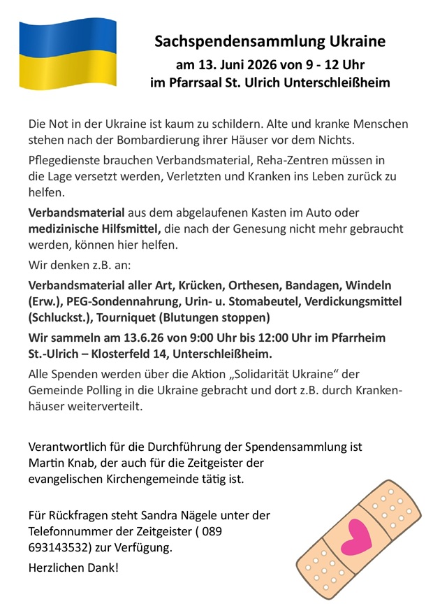 Spendensammlung